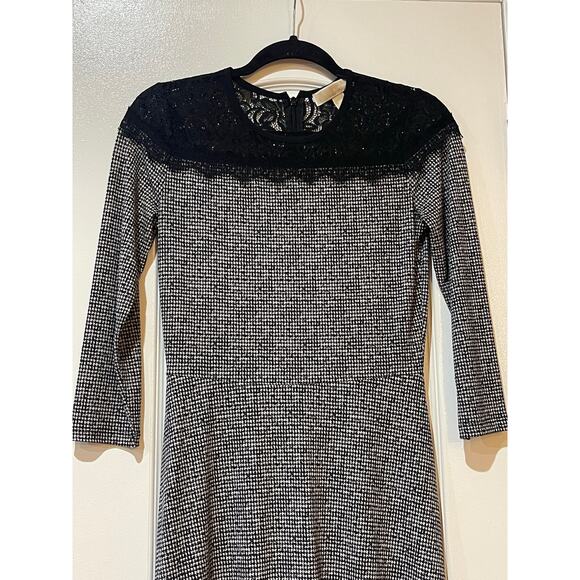 Michael Kors Womens Tweed Mini Dress, Multicoloured, Size X Small - Picture 4 of 8